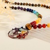 image:imageBivei 108 Mala Beads Necklace Life Tree 7 Chakra Wrap Bracelet Real Healing Gemstone Yoga Meditation Hand Knotted Mala Prayer Bead NecklaceTiger Eye Stone