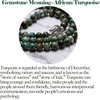 image:imageBivei 108 Mala Beads Necklace Long Beaded Wrap Bracelets Genuine Gemstone Mala Prayer Beads Lotus Buddha Charm Yoga Meditation NecklaceAfrican TurquoiseLotus OMBuddha
