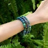 image:imageBivei 6mm Beaded Bracelets for Women Handmade Semi Precious Natural Stone Stretch Elastic Jewelry Yoga Protection GiftsChrysocollaGentle Expression