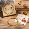 image:imageBivei 6mm Beaded Bracelets for Women Handmade Semi Precious Natural Stone Stretch Elastic Jewelry Yoga Protection GiftsCitrine  Wealth  Success