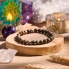 image:imageBivei 6mm Beaded Bracelets for Women Handmade Semi Precious Natural Stone Stretch Elastic Jewelry Yoga Protection GiftsDendritic JasperGrounded Growth