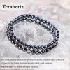 image:imageBivei 6mm Beaded Bracelets for Women Handmade Semi Precious Natural Stone Stretch Elastic Jewelry Yoga Protection GiftsHematite  Mental Mastery