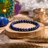 image:imageBivei 6mm Beaded Bracelets for Women Handmade Semi Precious Natural Stone Stretch Elastic Jewelry Yoga Protection GiftsLapis Lazuli  Inspiration
