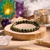 image:imageBivei 6mm Beaded Bracelets for Women Handmade Semi Precious Natural Stone Stretch Elastic Jewelry Yoga Protection GiftsTaiwan JadeResilience