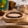 image:imageBivei 6mm Beaded Bracelets for Women Handmade Semi Precious Natural Stone Stretch Elastic Jewelry Yoga Protection GiftsTiger Eye  Confidence
