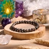 image:imageBivei 6mm Beaded Bracelets for Women Handmade Semi Precious Natural Stone Stretch Elastic Jewelry Yoga Protection GiftsYooperlite Cosmic Ignition