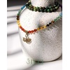 image:imageBivei 7 Chakra 108 Mala Beads Bracelet Real Gemstone Yoga Meditation Hand Knotted Mala Prayer Bead Necklace6mm