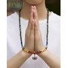 image:imageBivei 7 Chakra 108 Mala Beads Bracelet Real Gemstone Yoga Meditation Hand Knotted Mala Prayer Bead Necklace6mm