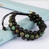 image:imageBivei 8mm Natural Lava Rock Stone Bracelets for Men  Healing Crystal Essential Oil Diffuser Beads Bracelet Chakra Yoga Energy Anxiety Gemstone Bracelet Gift Jewelry for MenAfrican Turquoise  Lava Rock  Agate