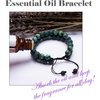 image:imageBivei Aromatherapy Essential Oil Diffuser Bracelet Lava Stone Bead Gemstone Anxiety Diffuser Bangle Cuff BraceletDark Green