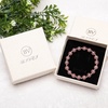 image:imageBivei Beaded Bracelet Set 5pcs for Women Men  Natural Gemstone Crystal Bracelets Healing Anxiety Round Stretch JewelryAgate with Spacer Beads