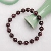image:imageBivei Beaded Bracelet Set 5pcs for Women Men  Natural Gemstone Crystal Bracelets Healing Anxiety Round Stretch JewelryAgate with Spacer Beads