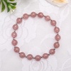 image:imageBivei Beaded Bracelet Set 5pcs for Women Men  Natural Gemstone Crystal Bracelets Healing Anxiety Round Stretch JewelryAgate with Spacer Beads