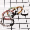 image:imageBivei Beaded Bracelet Set 5pcs for Women Men  Natural Gemstone Crystal Bracelets Healing Anxiety Round Stretch JewelryAmazonite  Rhodonite Beaded