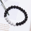 image:imageBivei Beaded Bracelet Set 5pcs for Women Men  Natural Gemstone Crystal Bracelets Healing Anxiety Round Stretch JewelryTiger Eye Stone  Howlite