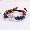 image:imageBivei Chakra Bead Bracelets for Women  8mm 7 Chakra Bracelet With Real Stones Meditation Yoga Gemstone Jewelry5 Tree of life  6MM Beads Chakra Bracelets