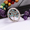 image:imageBivei Chakra Bead Bracelets for Women  8mm 7 Chakra Bracelet With Real Stones Meditation Yoga Gemstone Jewelry5 Tree of life  6MM Beads Chakra Bracelets