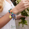 image:imageBivei Chakra Bead Bracelets for Women  8mm 7 Chakra Bracelet With Real Stones Yoga Gemstone Jewelry 3 Pack1 Set of 3 khamsah