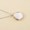 image:imageBivei Crystal Butterfly Necklaces for Women  Rose Quartz Wire Wrap Gemstone Chakra Pendant Gifts Jewelry for Women MenPink  Rose Quartz