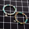 image:imageBivei Gemstone Bead Bracelet for Women Healing Crystal Stone Yoga Chakra Meditation Good Luck Charm Bracelet SetElephant Charm VarisciteampLotus Charm Amazonite