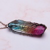 image:imageBivei Life Tree Copper Wire Wrapped Crystal Necklace  Chakra Pendant Natural Stone Quartz Reiki Jewelry Gift for WomenChakra