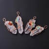 image:imageBivei Life Tree Copper Wire Wrapped Crystal Necklace  Chakra Pendant Natural Stone Quartz Reiki Jewelry Gift for WomenClear QuartzLife Tree