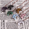 image:imageBivei Life Tree Crescent Moon Necklaces for Women  Copper Wire Wrap Gemstones Pendant Crystals and Natural Stones Necklace Witch Jewellery Christmas Valentines Day for FriendsClear  Clear Quartz