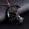image:imageBivei Life Tree Crescent Moon Necklaces for Women  Copper Wire Wrap Gemstones Pendant Crystals and Natural Stones Necklace Witch Jewellery Christmas Valentines Day for FriendsBlack  Black Agate