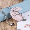 image:imageBivei Life Tree Crescent Moon Necklaces for Women Copper Wire Wrap Gemstones Pendant Crystals and Natural Stones Necklace Witch Jewellery