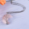 image:imageBivei Life Tree Crescent Moon Necklaces for Women Copper Wire Wrap Gemstones Pendant Crystals and Natural Stones Necklace Witch Jewellery