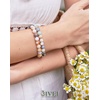 image:imageBivei Natural Crystals Gemstone Healing Stretchy Round Beaded Bracelet  8MM Semi Precious Beads Bracelet Handmade Spiritual Jewelry Gift for Women MenEnhance Positive Energy8mm Bamboo Leaf Agate  Amazonite Good Luck