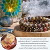 image:imageBivei Natural Crystals Gemstone Healing Stretchy Round Beaded Bracelet  8MM Semi Precious Beads Bracelet Handmade Spiritual Jewelry Gift for Women MenEnhance Positive Energy8mm Dendritic Jasper Stability  Growth