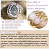 image:imageBivei Natural Crystals Gemstone Healing Stretchy Round Beaded Bracelet  8MM Semi Precious Beads Bracelet Handmade Spiritual Jewelry Gift for Women MenEnhance Positive Energy8mm Pink Aventurine Balance  Harmony