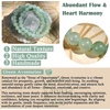 image:imageBivei Natural Crystals Gemstone Healing Stretchy Round Beaded Bracelet  8MM Semi Precious Beads Bracelet Handmade Spiritual Jewelry Gift for Women MenEnhance Positive Energy8mm Green Aventurine Growth