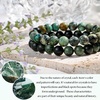 image:imageBivei Natural Crystals Gemstone Healing Stretchy Round Beaded Bracelet  8MM Semi Precious Beads Bracelet Handmade Spiritual Jewelry Gift for Women MenEnhance Positive EnergyAfrican Turquoise  Kambaba JasperPeace  Prosperity