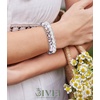 image:imageBivei Natural Crystals Gemstone Healing Stretchy Round Beaded Bracelet  8MM Semi Precious Beads Bracelet Handmade Spiritual Jewelry Gift for Women MenEnhance Positive Energy8mm Clear Quartz  Dragon Vein Agate Master Healer