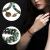image:imageBivei Natural Semi Precious Gemstone beads bracelet for women  Life Tree and Leaf Charm Energy Reiki Crystal Stretch BraceletsBlue Lace Agate Bracelet Set