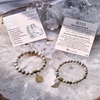 image:imageBivei Natural Semi Precious Gemstone beads bracelet for women  Life Tree and Leaf Charm Energy Reiki Crystal Stretch BraceletsPeace Jade Bracelet Set