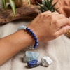 image:imageBivei Protection Crystal Healing Bracelet  8MM Strength Bracelet Spiritual Stretch Beaded Jewelry for Women Men GiftCalming