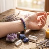 image:imageBivei Protection Crystal Healing Bracelet  8MM Strength Bracelet Spiritual Stretch Beaded Jewelry for Women Men GiftChakra Balance