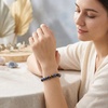 image:imageBivei Protection Crystal Healing Bracelet  8MM Strength Bracelet Spiritual Stretch Beaded Jewelry for Women Men GiftProtection