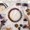 image:imageBivei Protection Crystal Healing Bracelet  8MM Strength Bracelet Spiritual Stretch Beaded Jewelry for Women Men GiftQuit Smoking