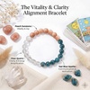 image:imageBivei Protection Crystal Healing Bracelet  8MM Strength Bracelet Spiritual Stretch Beaded Jewelry for Women Men GiftWeight Loss