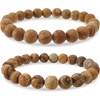 8mm Wood Grain Jasper & Picture Jasper (Creativity)