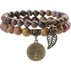 Dendritic Jasper Bracelet Set