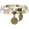 Dendritic Opal Bracelet Set