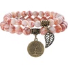 Red Vein Jasper Bracelet Set