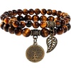 Tiger eye Bracelets Set