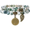 Tree Agate Bracelet Set