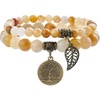 Yellow Jade Bracelet Set